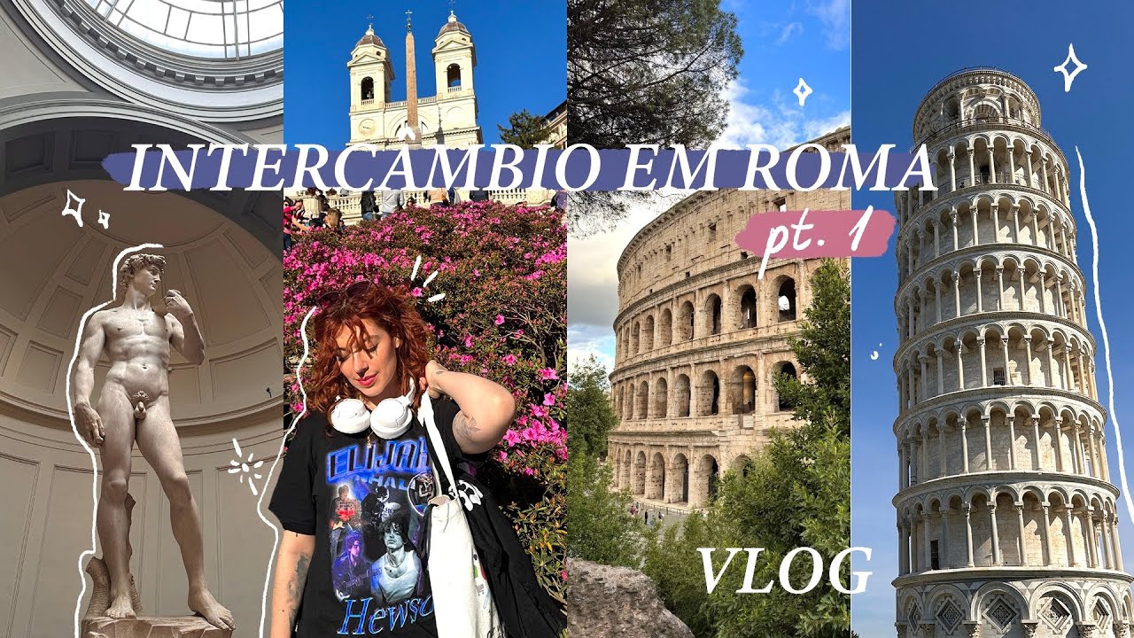 UM MÊS NA ITÁLIA COMIGO! 🇮🇹 Intercâmbio em Roma, sozinha por Florença & perrengues chiques pt. 1