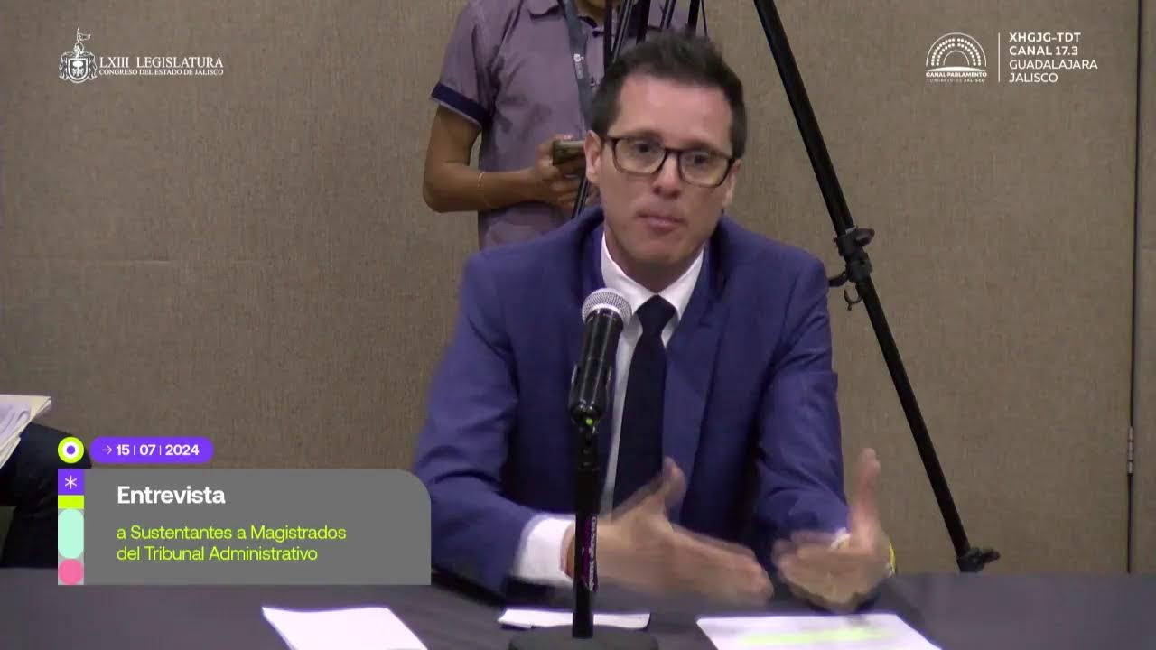 🔴EN VIVO Entrevista a Sustentantes Magistrados del Tribunal de Justicia  Sala 