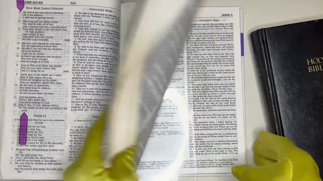 THE WORD: Your BREAD 3/6/26 Psalm 62, John 1:1-51, Leviticus 26:1-27:34, Psalm 96. 