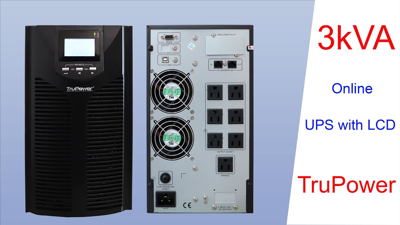 TruPower Online UPS 3kVAS