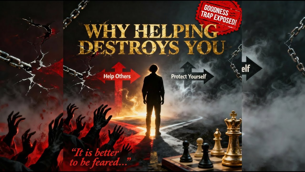 Why Helping Others Destroys You! The Goodness Trap Machiavelli Warned About || Truth Lens Stories