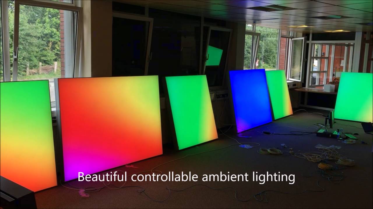 Dynamic LED Light Panels