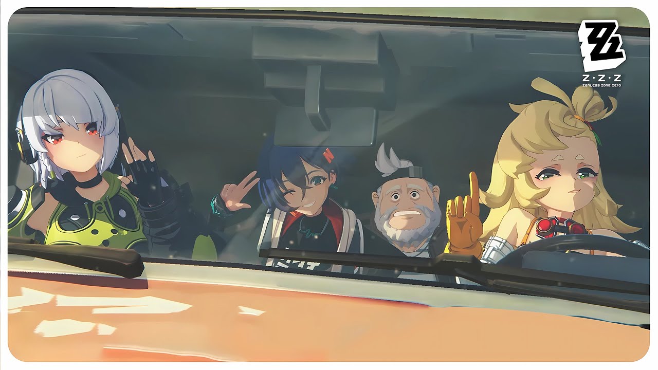 Piper's Crazy Driving | Car Chase Scene (Cutscene) | Zenless Zone Zero 1.4