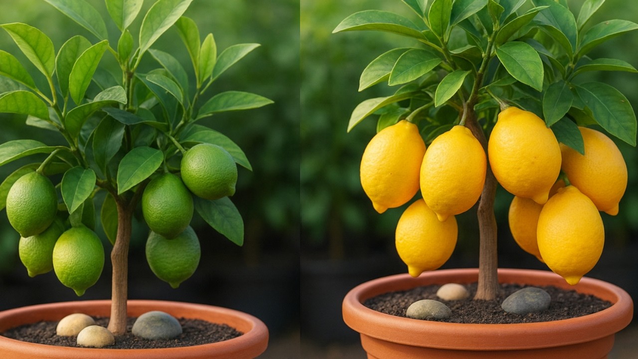 🍋 Как вырастить лимонное дерево в горшке и собрать урожай через 1 год