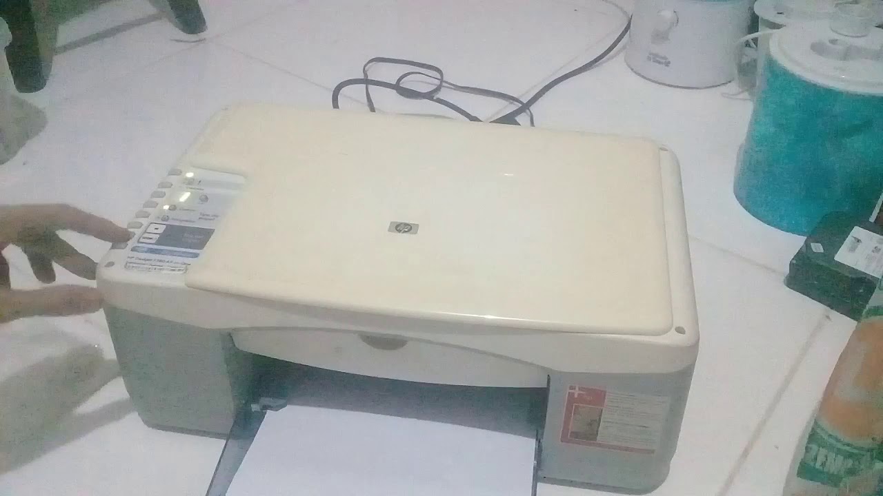 Modelo impressora HP Deskjet F380