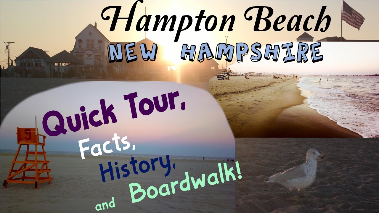TOUR of Boardwalk + Beach: Hampton Beach, New Hampshire