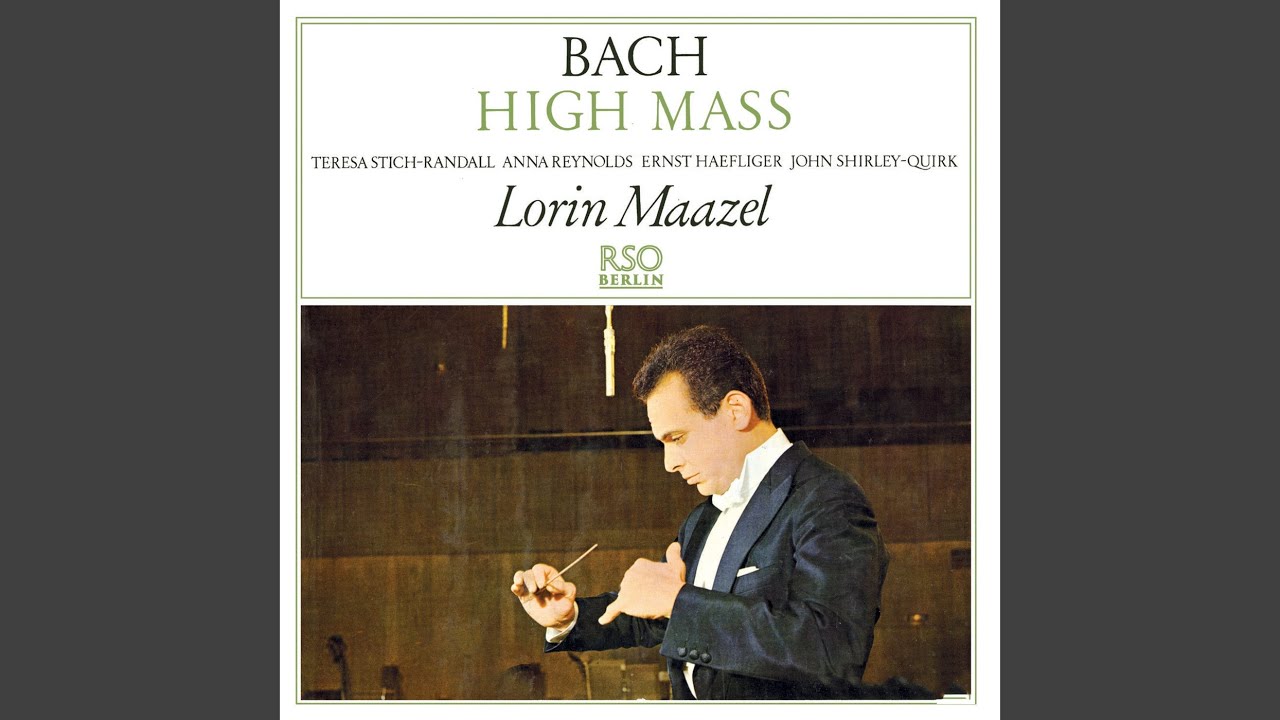 J.S. Bach: Mass in B Minor, BWV 232: V. Benedictus: No. 1, Benedictus qui venit (Tenor)