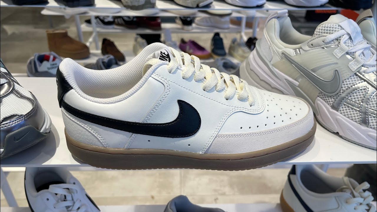 Nike Court Vision Low (Sail/Light Orewood Brown/White/Black) - Style Code: FQ8075-133