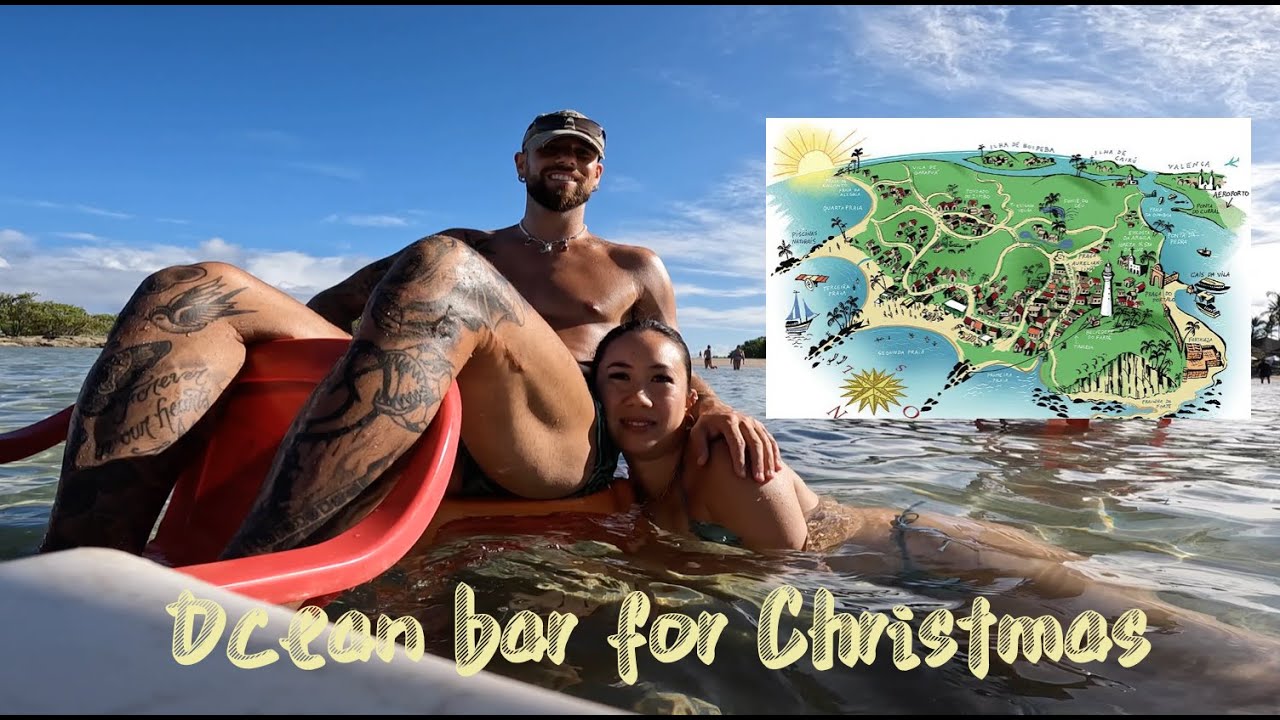 A BAR in the OCEAN?! - Morro São Paulo Day 1
