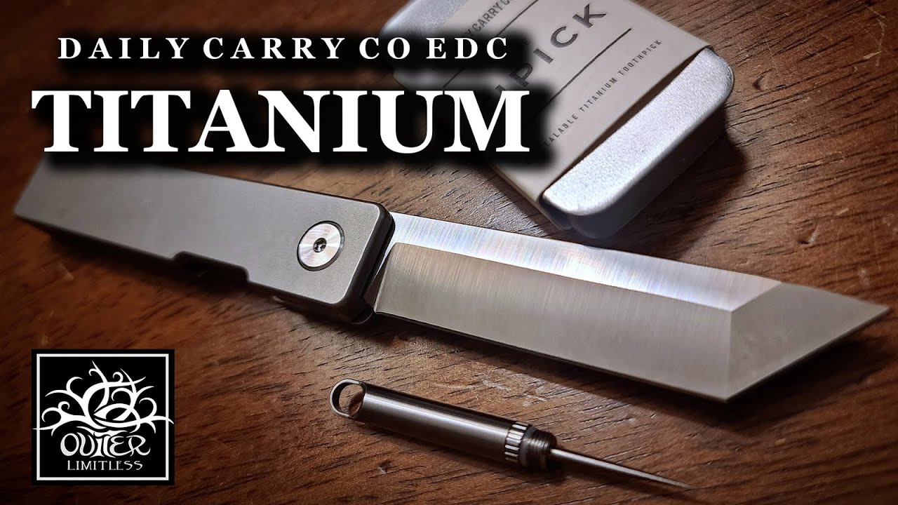Daily Carry Co - Unique Titanium EDC: MagBlade & TiPick