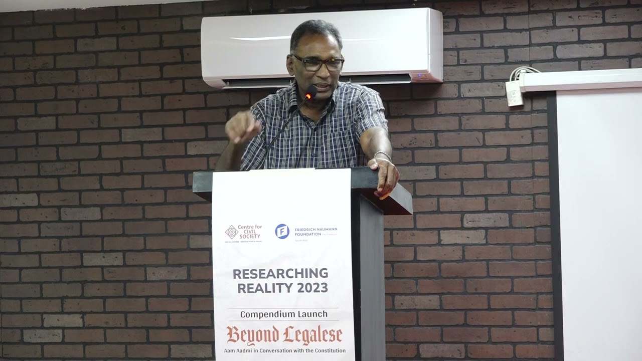 RR 2023 Launch | Beyond Legalese | Keynote Address by Hon’ble Justice J. Chelameswar
