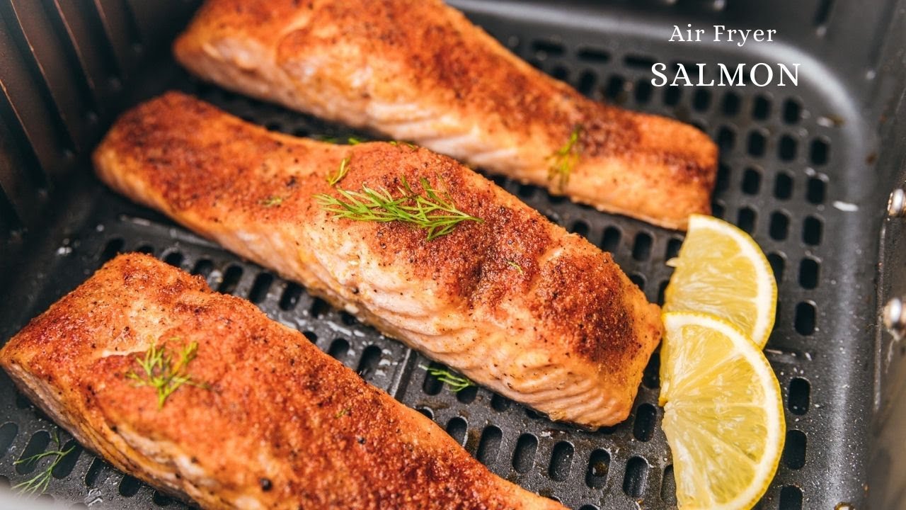 Quick and Easy Air Fryer SALMON Recipe