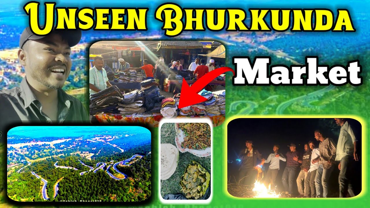 भुरकुंडा आदिवासी बाजार || Patratu Valley ||Party with friends Jharkhand weekendtrip Beauty of Nature