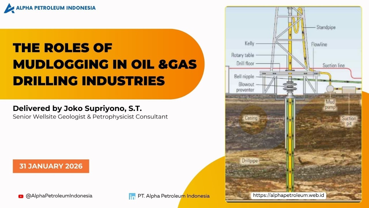 Training the Roles of Mudlogging in Oil & Gas Drilling Industries by PT. Alpha Petroleum Indonesia