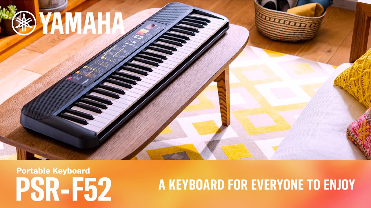 Портативная клавиатура Yamaha PSR-F52