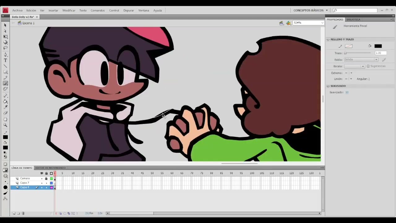 Un día más continuando con esta animación feucha | Regalo para alguien especial parte 2