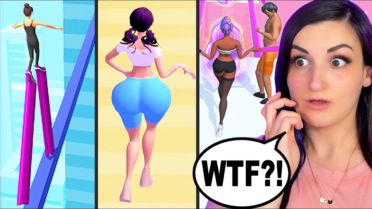 I Tried App Games That Remind Me... BEING A GIRL IS WEIRD