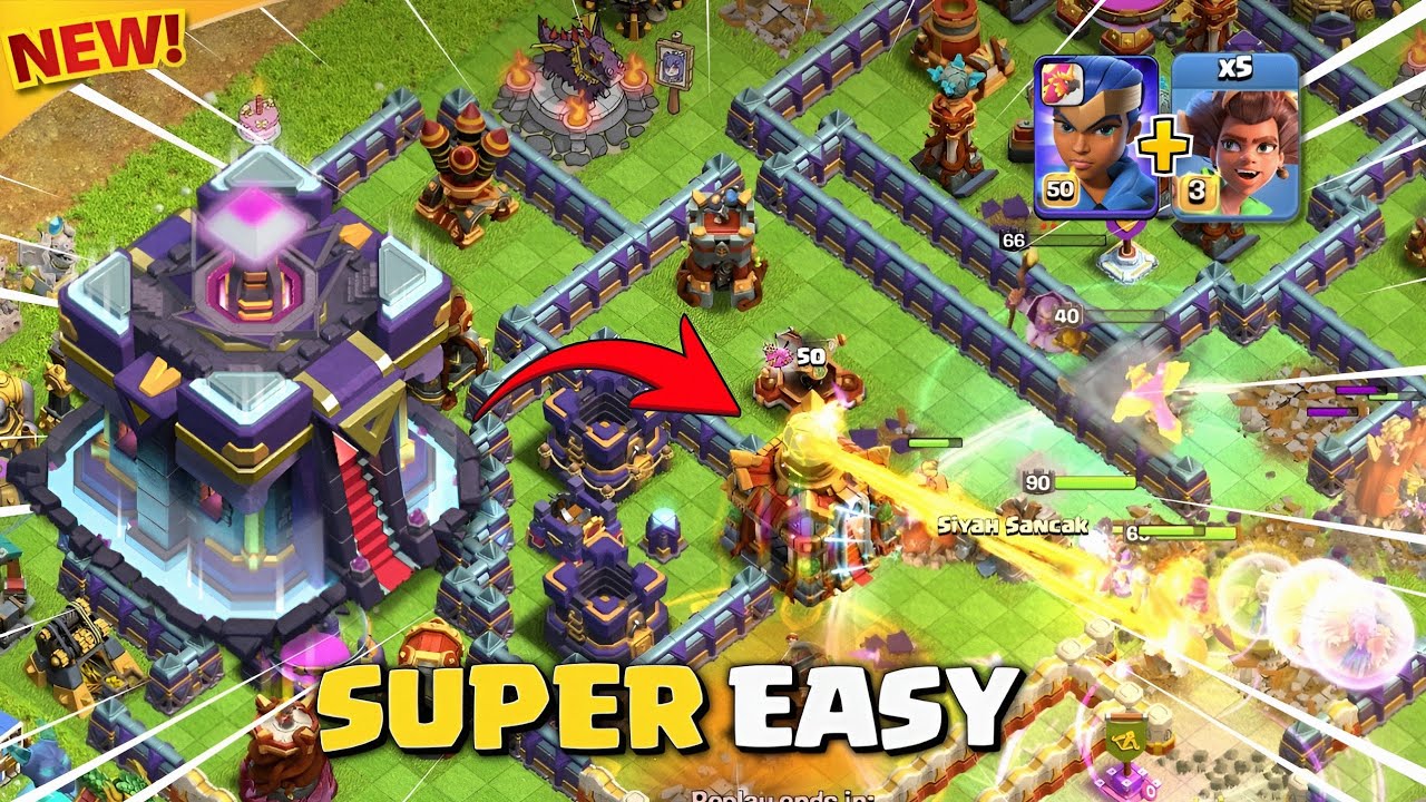 Th15 Easy Attack Startergy || Th15 root rider attack startegy 