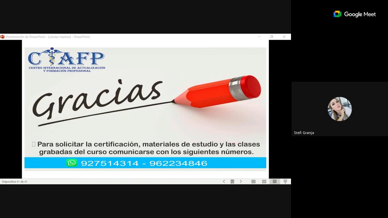 *CURSO: CÉLULAS MADRE Y TERAPIAS AVANZADAS*