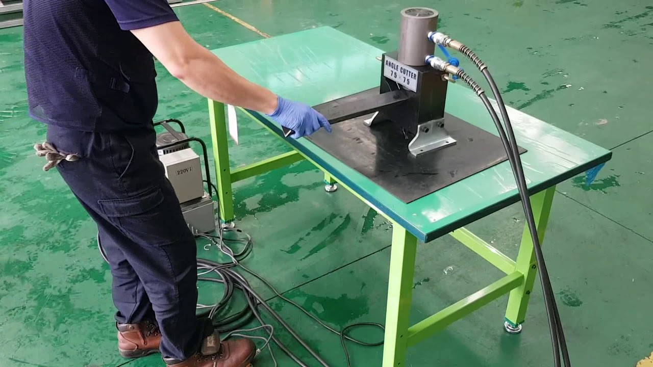 DAEHA hydraulic punch & angle cutter