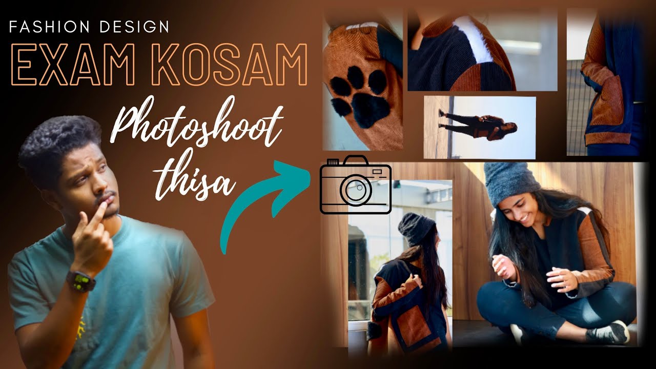 I DID PHOTO SHOOT 📸FOR MY EXAM | FASHION STUDENT | JACKET | TELUGU VLOG| LAST EXAM | @fourfabvlogs