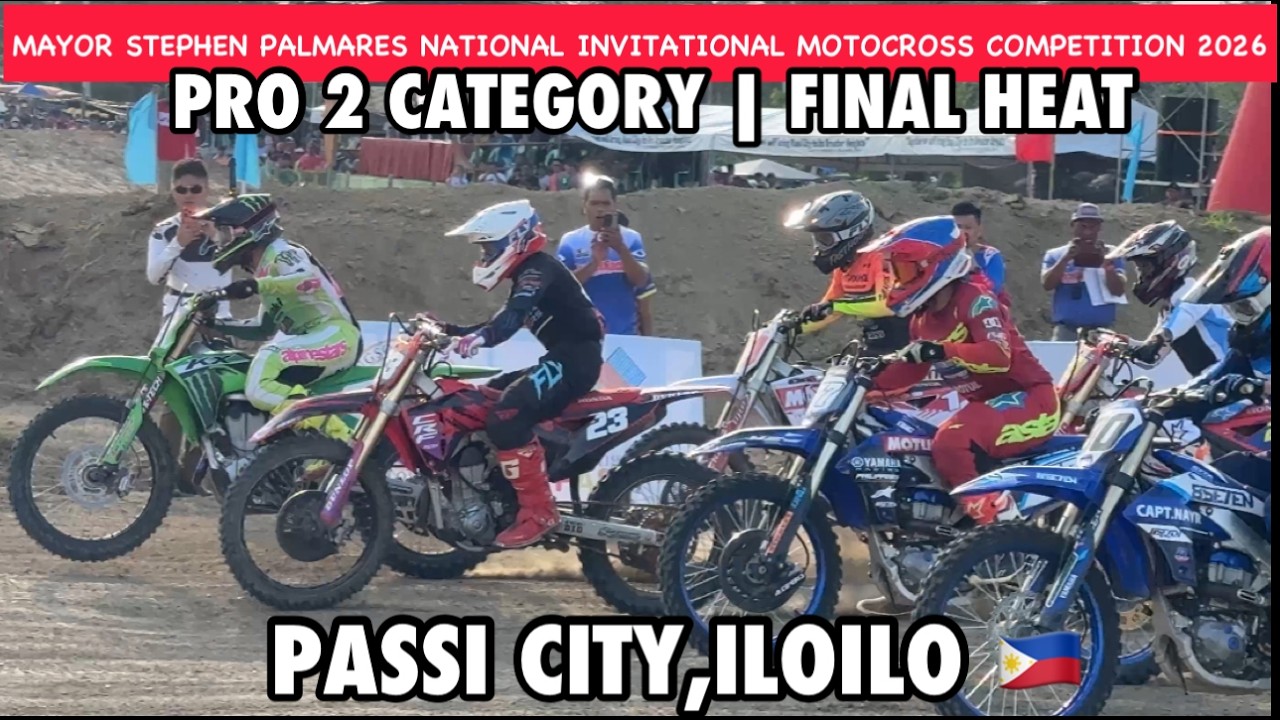 Passi City - Pro 2 Final Heat | National Invitational Motocross Competition 2026 #passicity