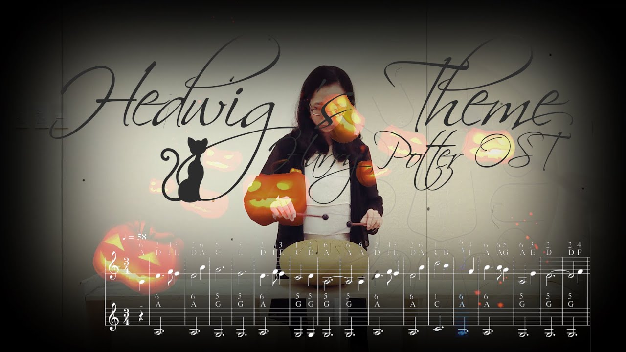 《 Hedwig's Theme - Harry Potter OST 》【 Tank Drum cover 】[Sheet, Tab]