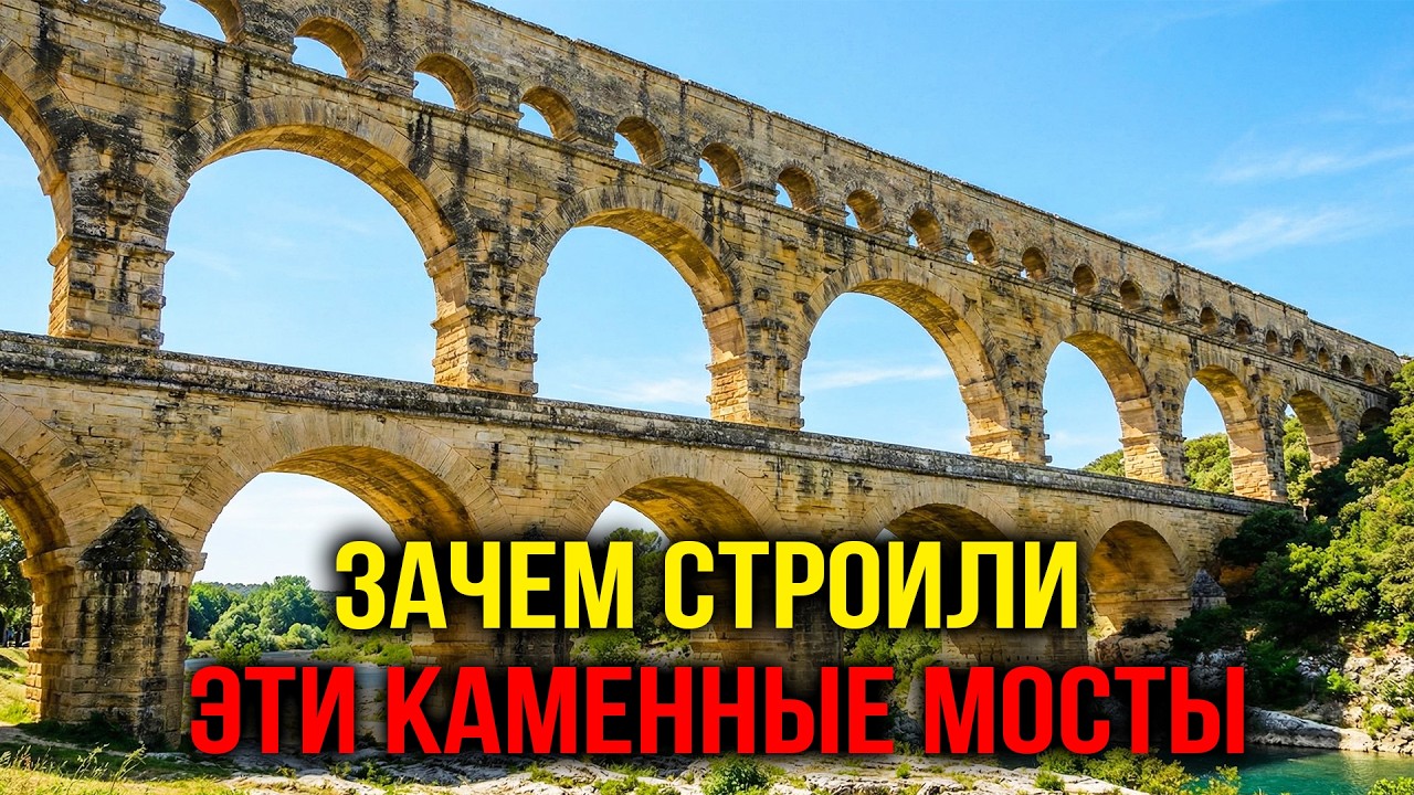 БЕСПОЛЕЗНЫЕ Гиганты. Зачем строили трёхэтажные каменные мосты там где нет ни дорог ни городов?