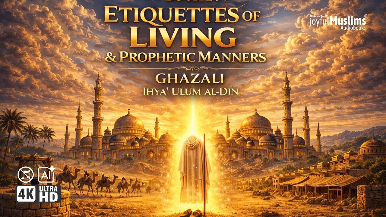 Etiquettes of Living & Prophetic Manners — al-Ghazali | Ihya Ulum al-Din (Book 20) Islamic Audiobook