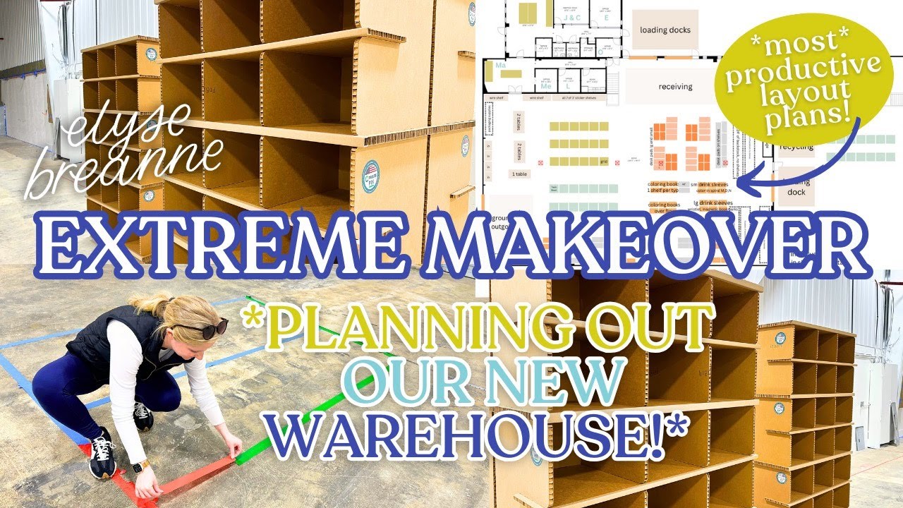 How to Set Up Your Warehouse: The Changes I Made to Improve Productivity and Increase Revenue!!