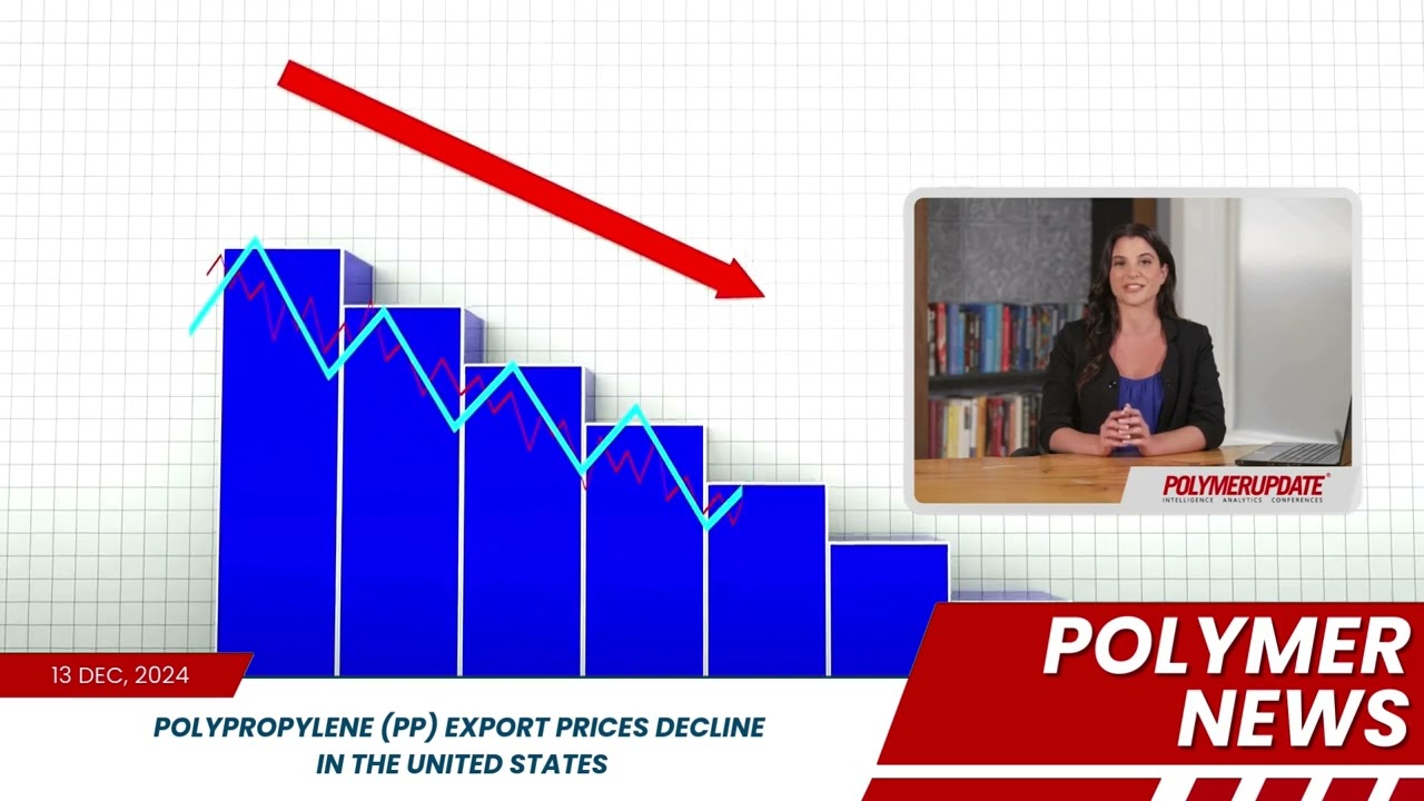 US Polypropylene Export Prices Decline Amid Weak Demand and Softening&nbsp;Feedstock&nbsp;Costs