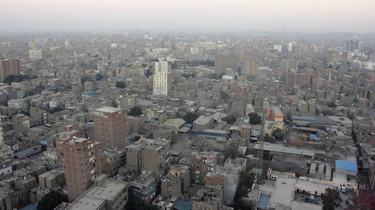 Sounds of the evening Call to Prayer in Cairo Egypt