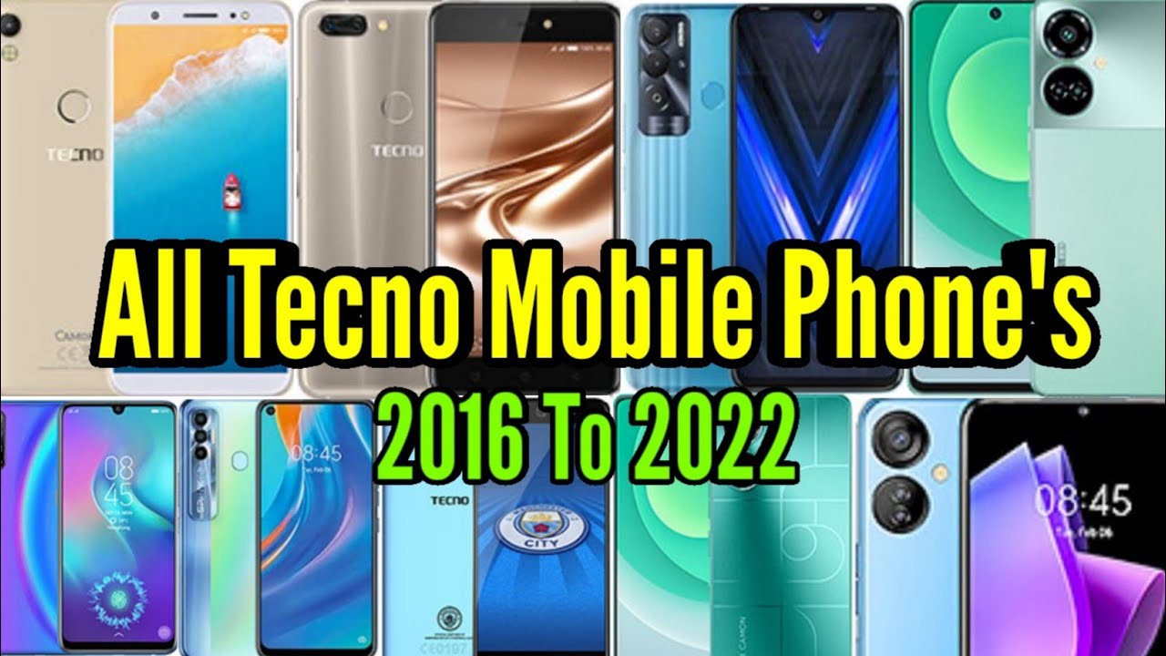 Evolution Of Tecno Mobile Phones 2016 To 2022 | Tech Evolution Wednesday's