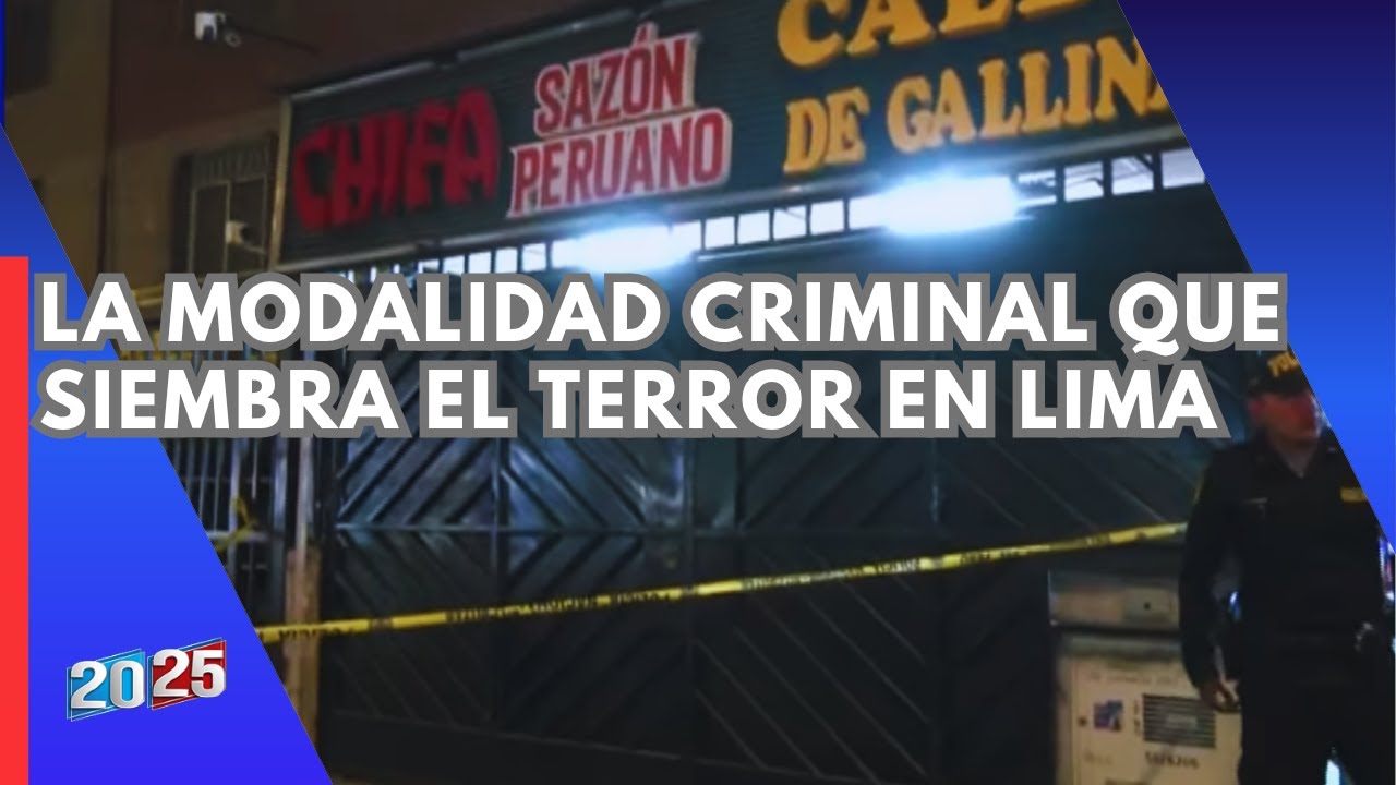 San Borja: delincuentes balean a cocinero durante ataque a restaurante