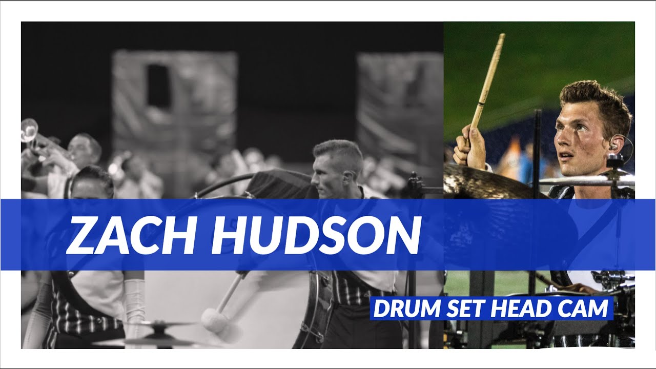 Blue Devils 2018 - Drum Set Head Cam - ZACH HUDSON