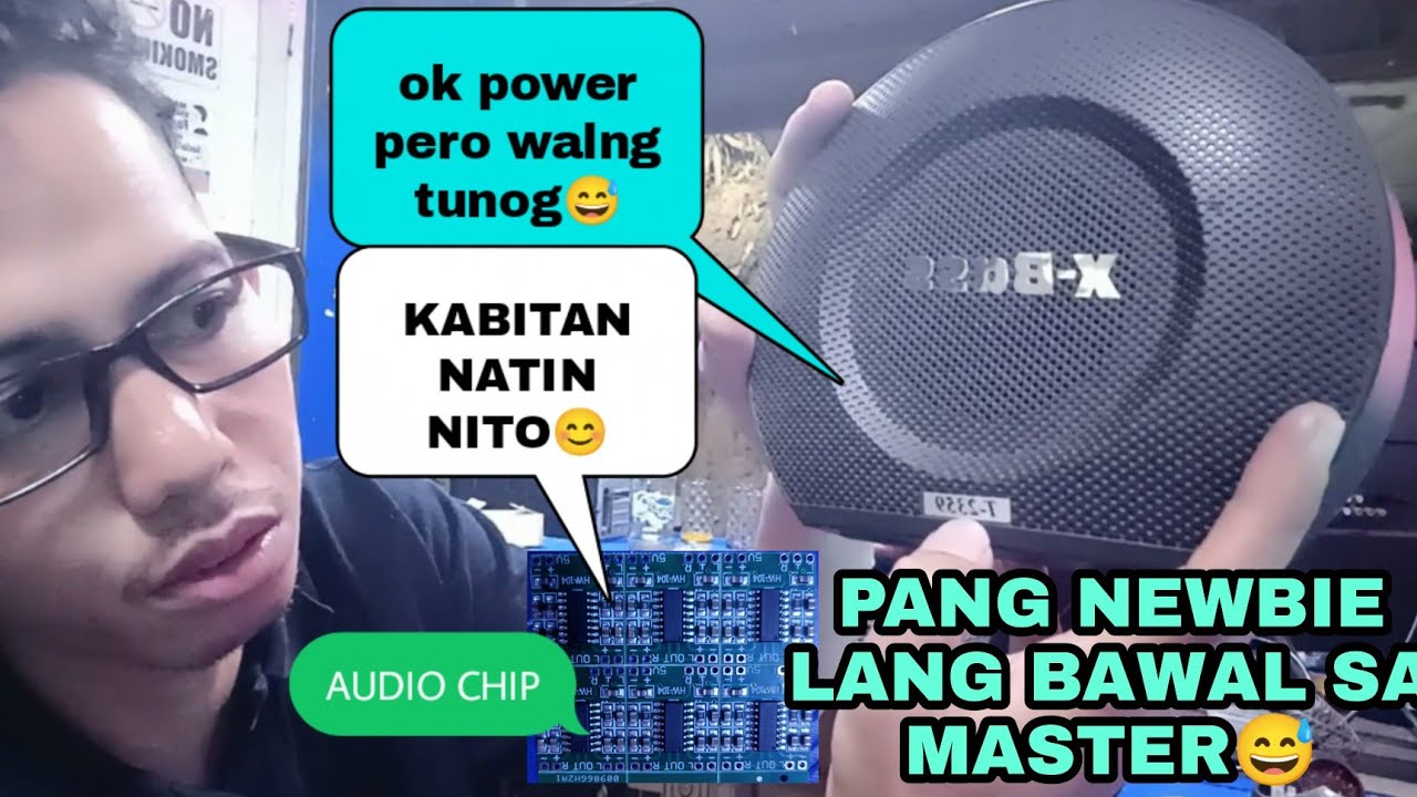 X-BASS BLUETOOTH SPEAKER WALANG AUDIO PERO MAY POWER