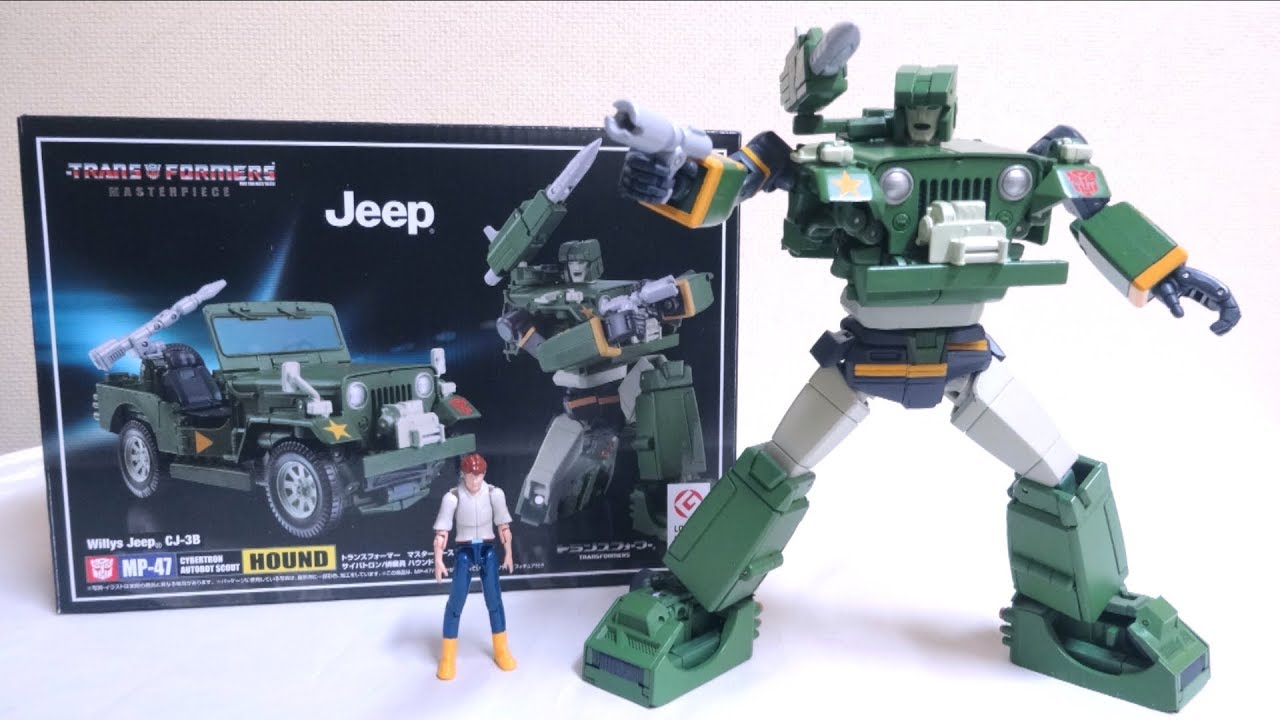 【トランスフォーマー マスターピース】変形徹底解説！MP-47 ハウンド ヲタファのじっくり変形レビュー / Transformers Masterpiece MP-47 Hound