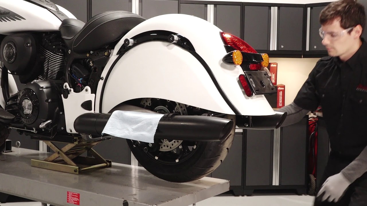 Indian Springfield Drive Belt Inspection and Tension Adjustment - Indian Motorcycle