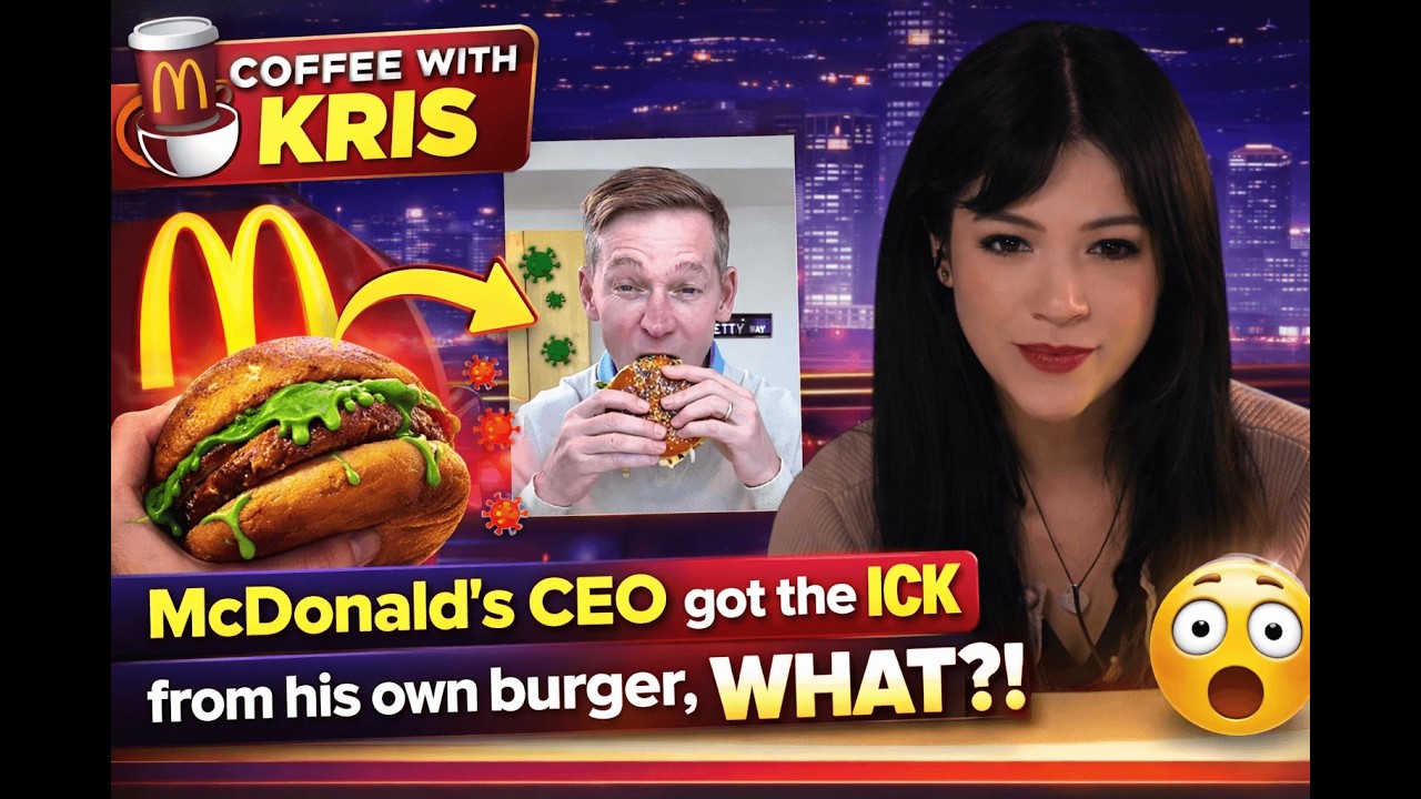 Did McDonald’s CEO Just Get the “ICK” From His Own Burger?!