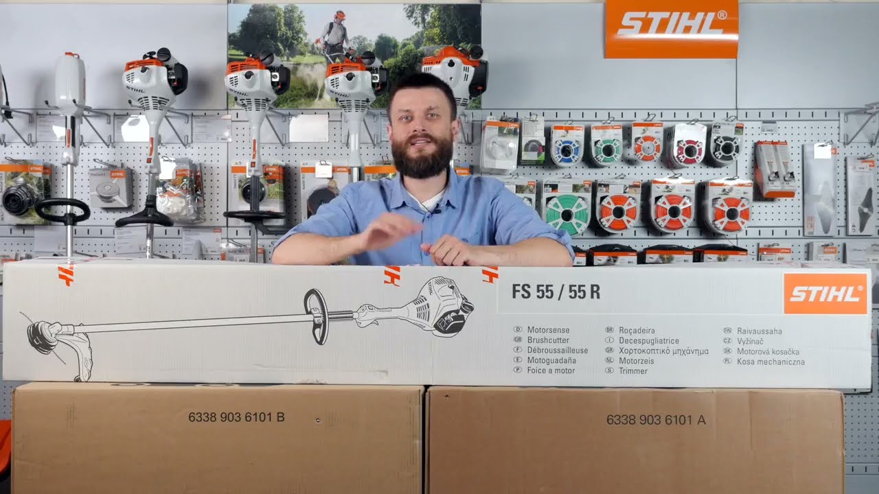 Відео-огляд Бензокоси STIHL FS 55