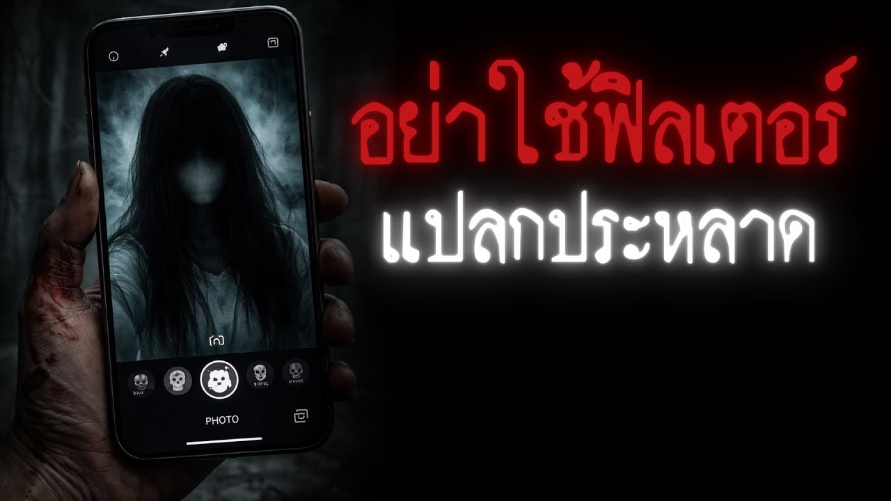 เตือนแล้วนะ !! อย่าใช้ฟิลเตอร์ที่แปลกประหลาด - Creepypasta ไทย