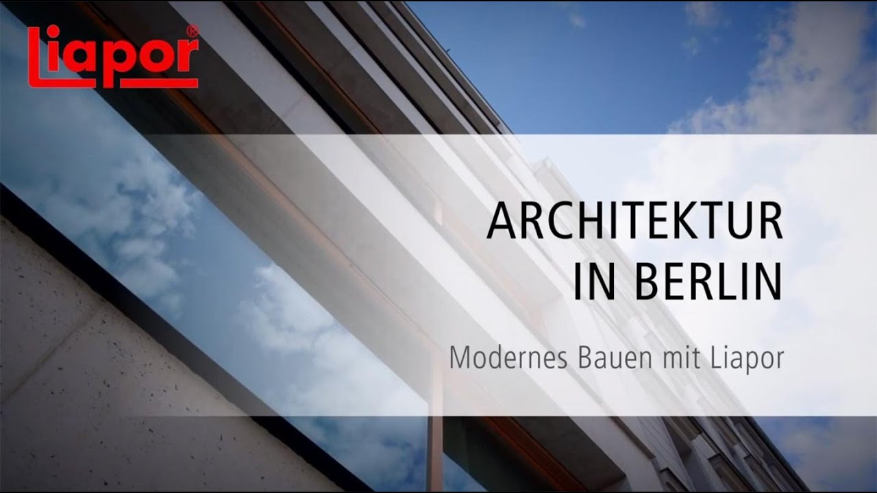 Modernes Bauen mit Liapor