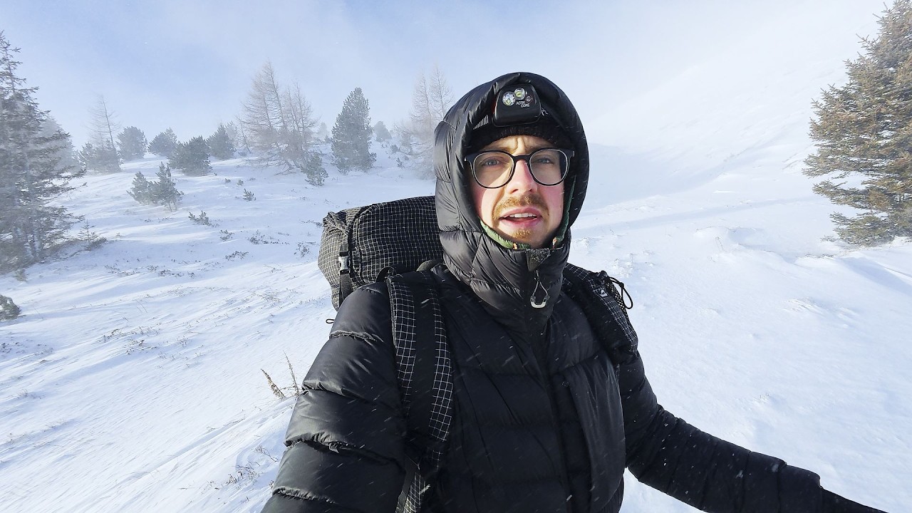 Ich habe bei -16°C draussen geschlafen und so war es