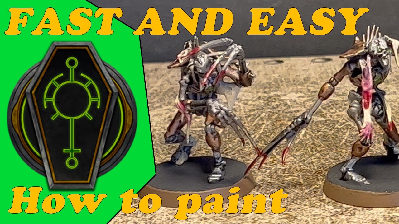How to Paint Necrons Flayed Ones FAST and EASY