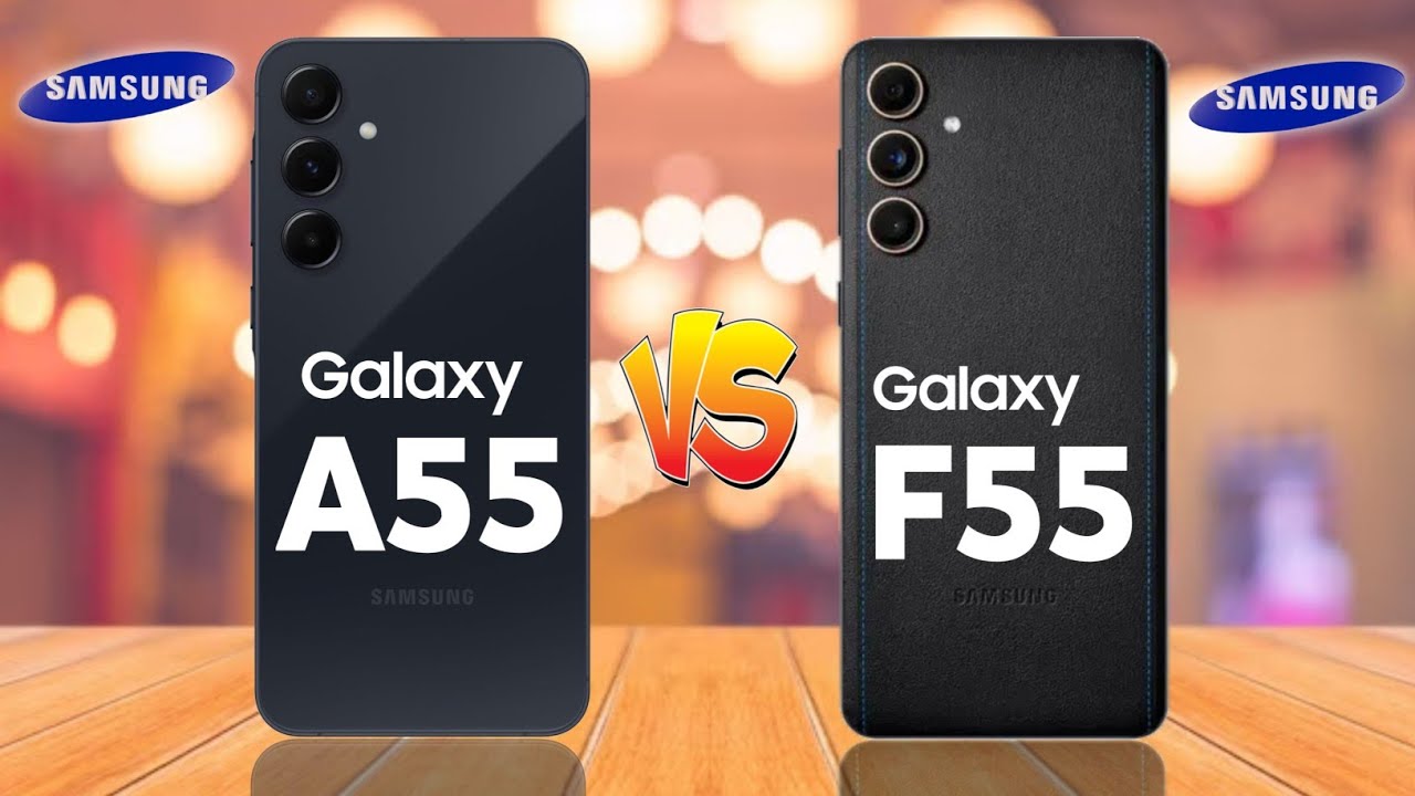 Samsung Galaxy A55 5G Vs Samsung Galaxy F55 5G
