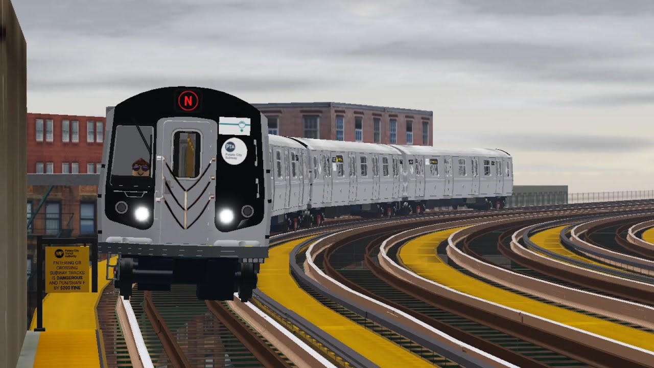 PTA Callaghan Lines! | R160B Siemens N train from 53rd St to Ridgeworth Island.