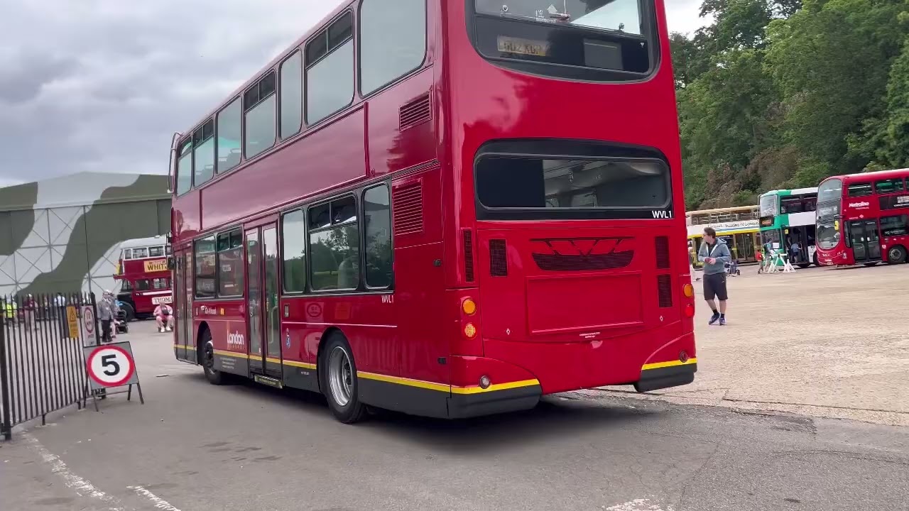 Buses at Brooklands Museum and Weybridge