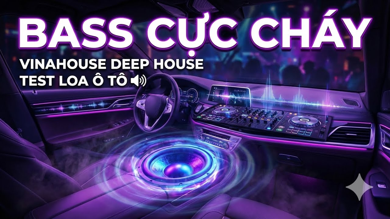DEEP HOUSE x VINAHOUSE – TEST BASS CỰC CHÁY (CAR MUSIC)