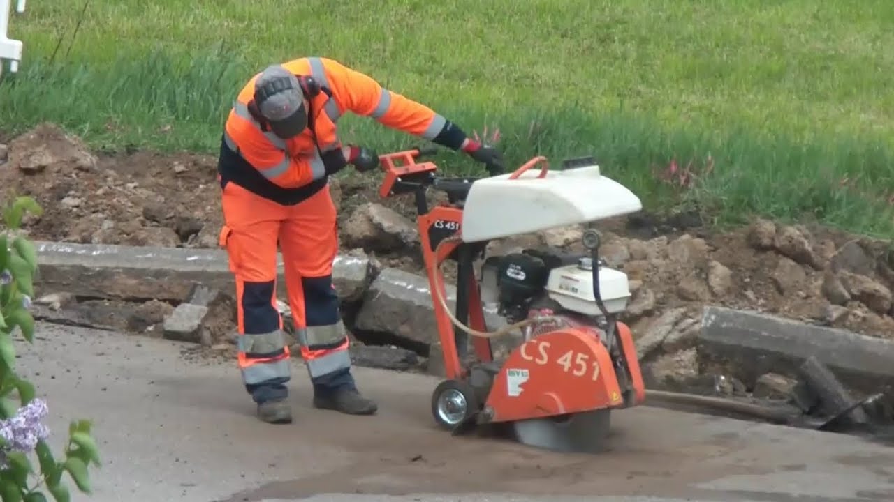 Asphalt- und Beton- Fugenschneider, Norton Clipper CS451