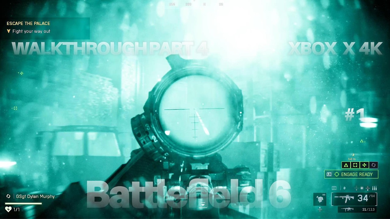 BATTLEFIELD 6 Full CAMPAIGN walkthrough Part 4- ( FULL GAME) | Xbox Series X | 4K 60FPS